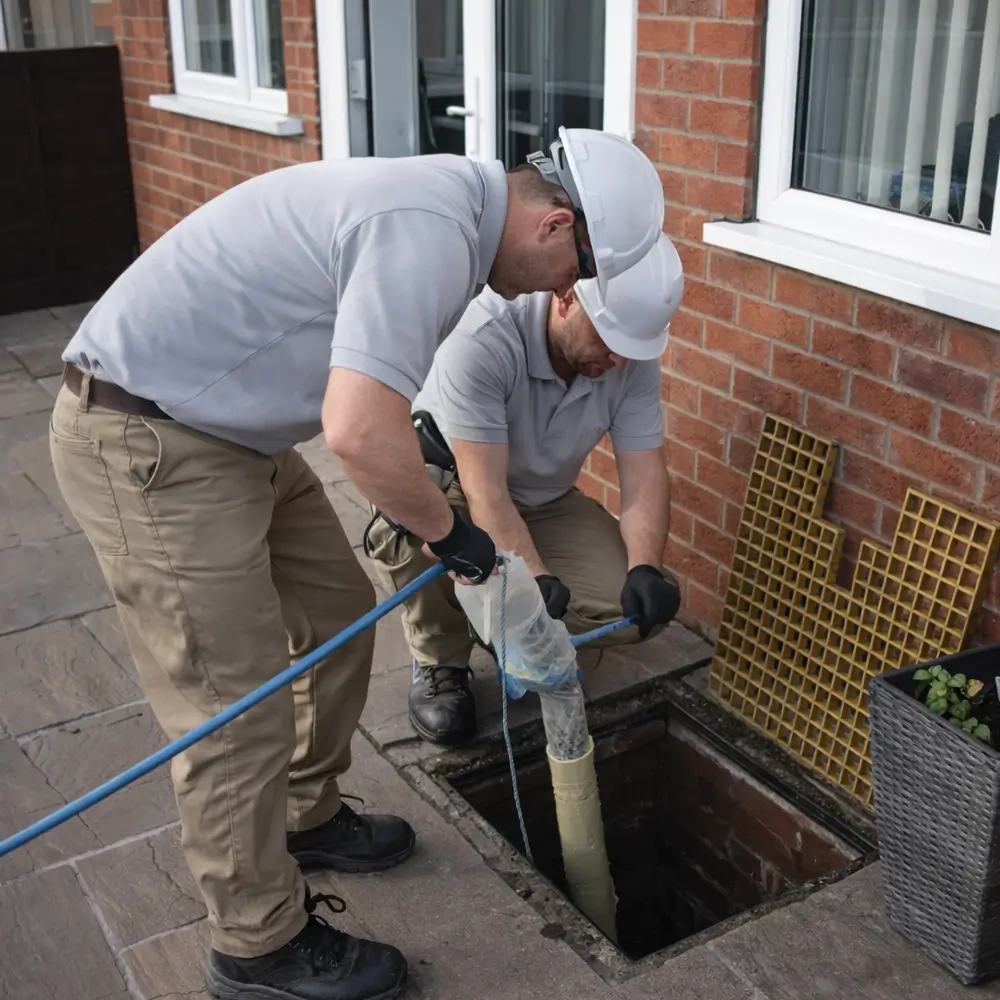 Blocked drain repair service in Hendon